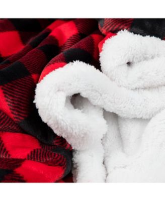 Arkwright Rustic Home Buffalo Plaid Throw Blanket, 50" x 70"