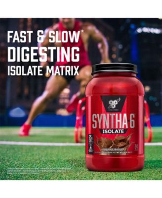 BSN, Syntha-6 Isolate, Chocolate Milkshake, 4.02 lb, 48 Servings