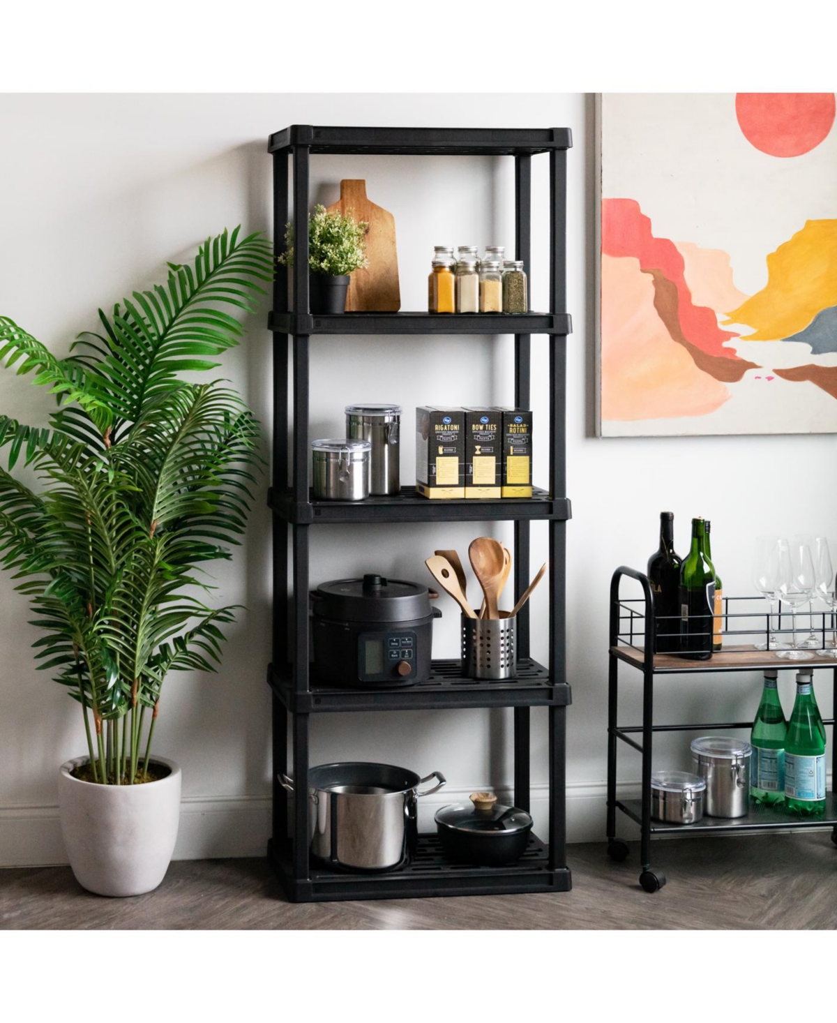 Iris Usa 5-Tier Shelving Unit, 64