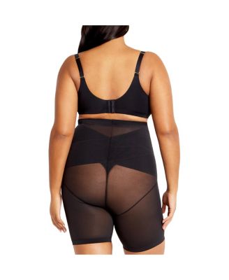 Plus Size Power Mesh Short