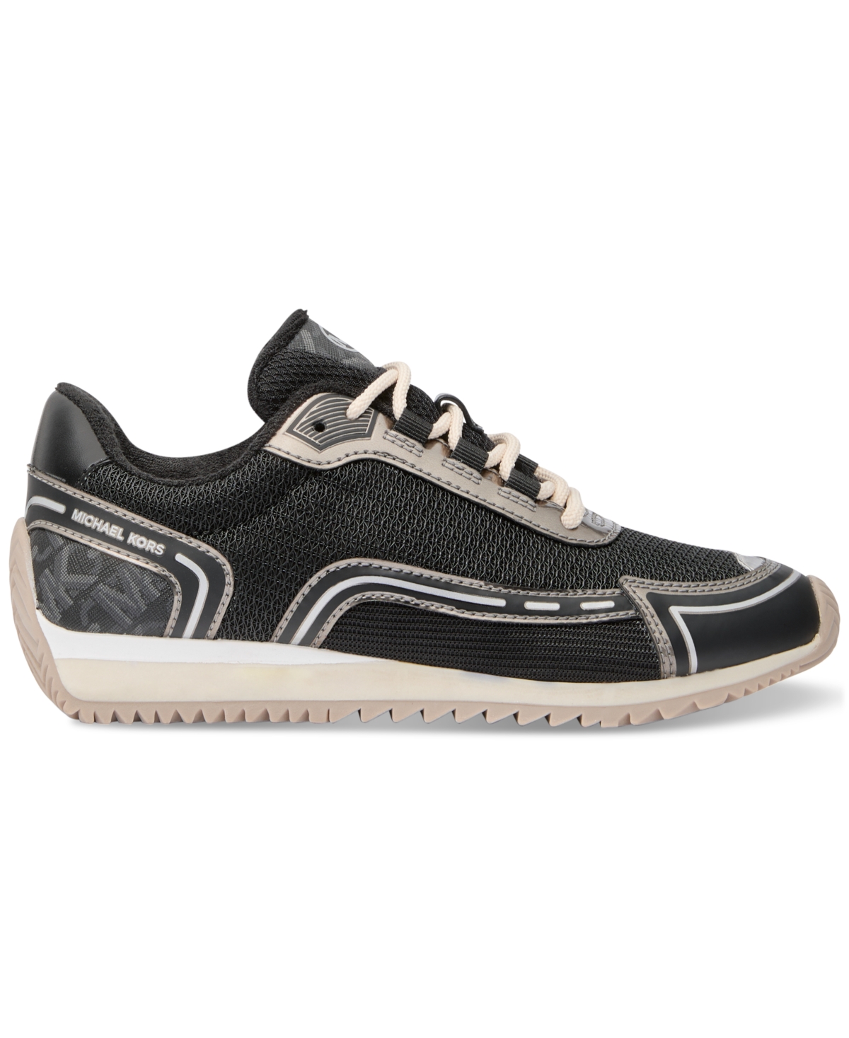 Michael Kors Michael  Byrdie Trainer Running Sneakers In Brown Multi
