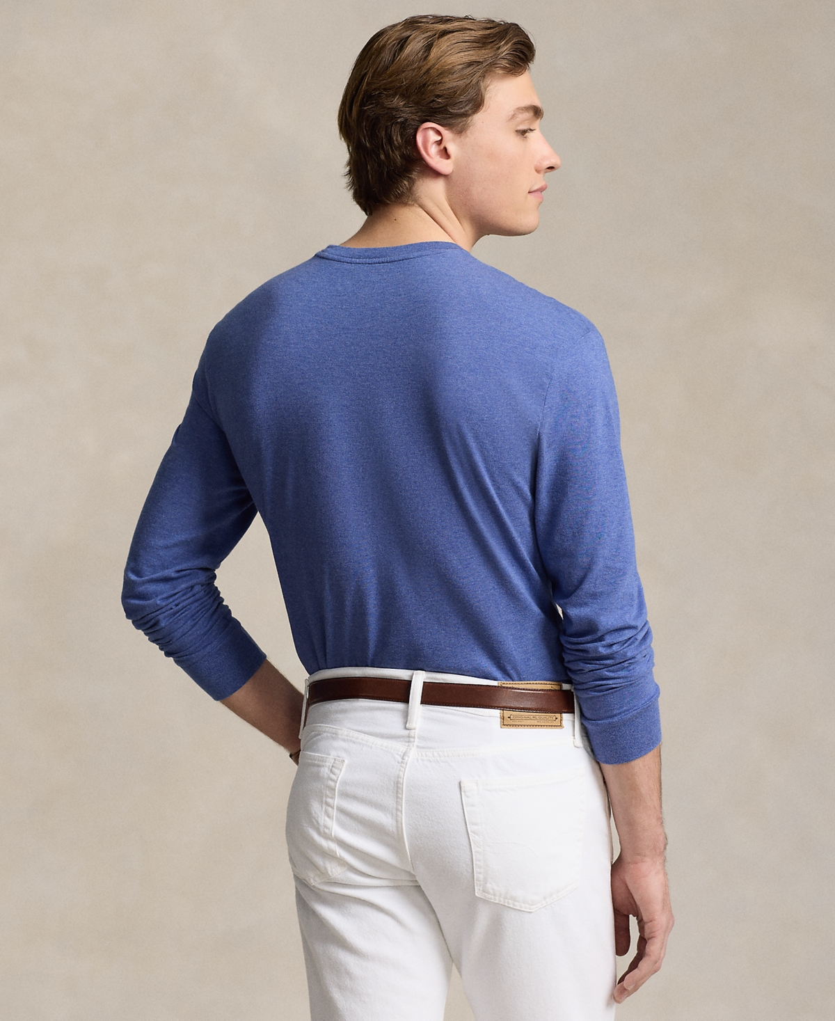 Polo Ralph Lauren Men's Classic-Fit Jersey Long-Sleeve T-Shirt