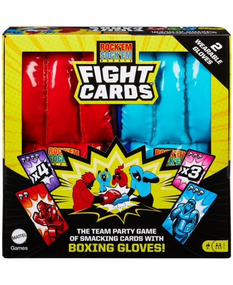 Детская карточная игра Mattel Rock 'Em Sock 'Em Robots Fight Cards Card Game