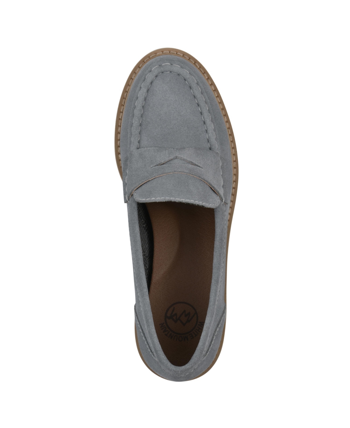 White Mountain Women's Gunner Lug Sole Loafers