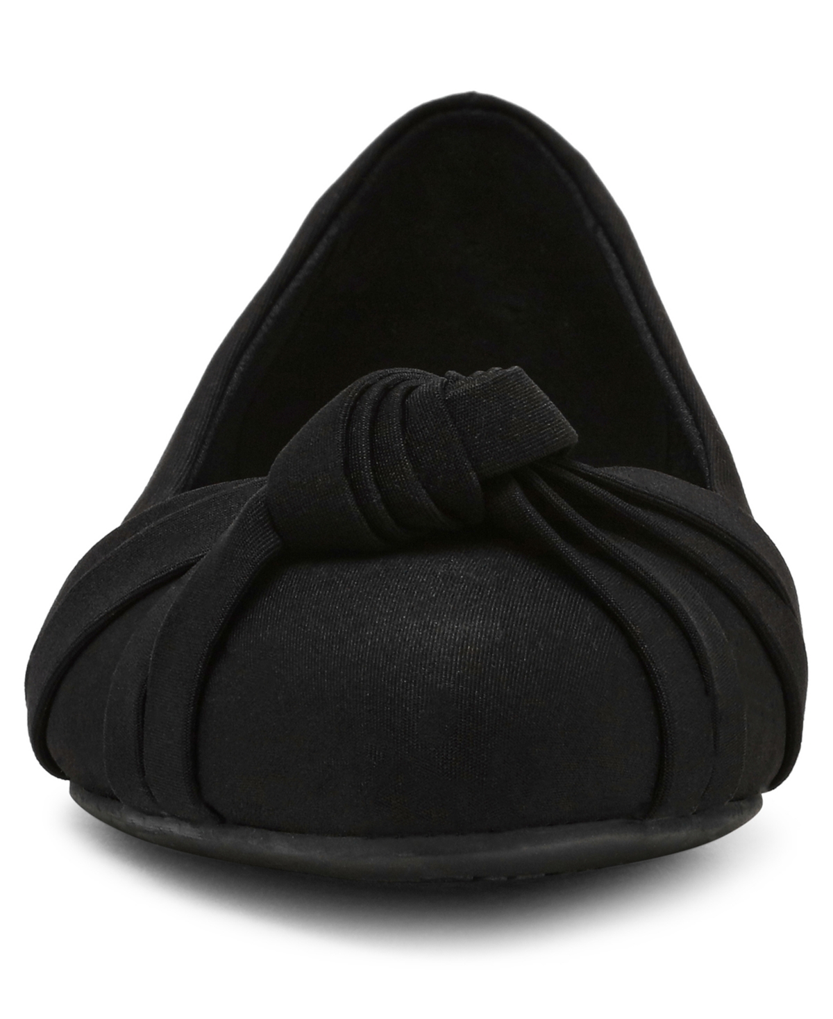 Anne Klein Women's Omkara Pointed Toe Knot Detail Ballet Flats