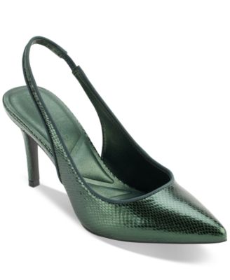 KARL LAGERFELD PARIS - Women's Rosalyn Pointed-Toe Slingback Pumps