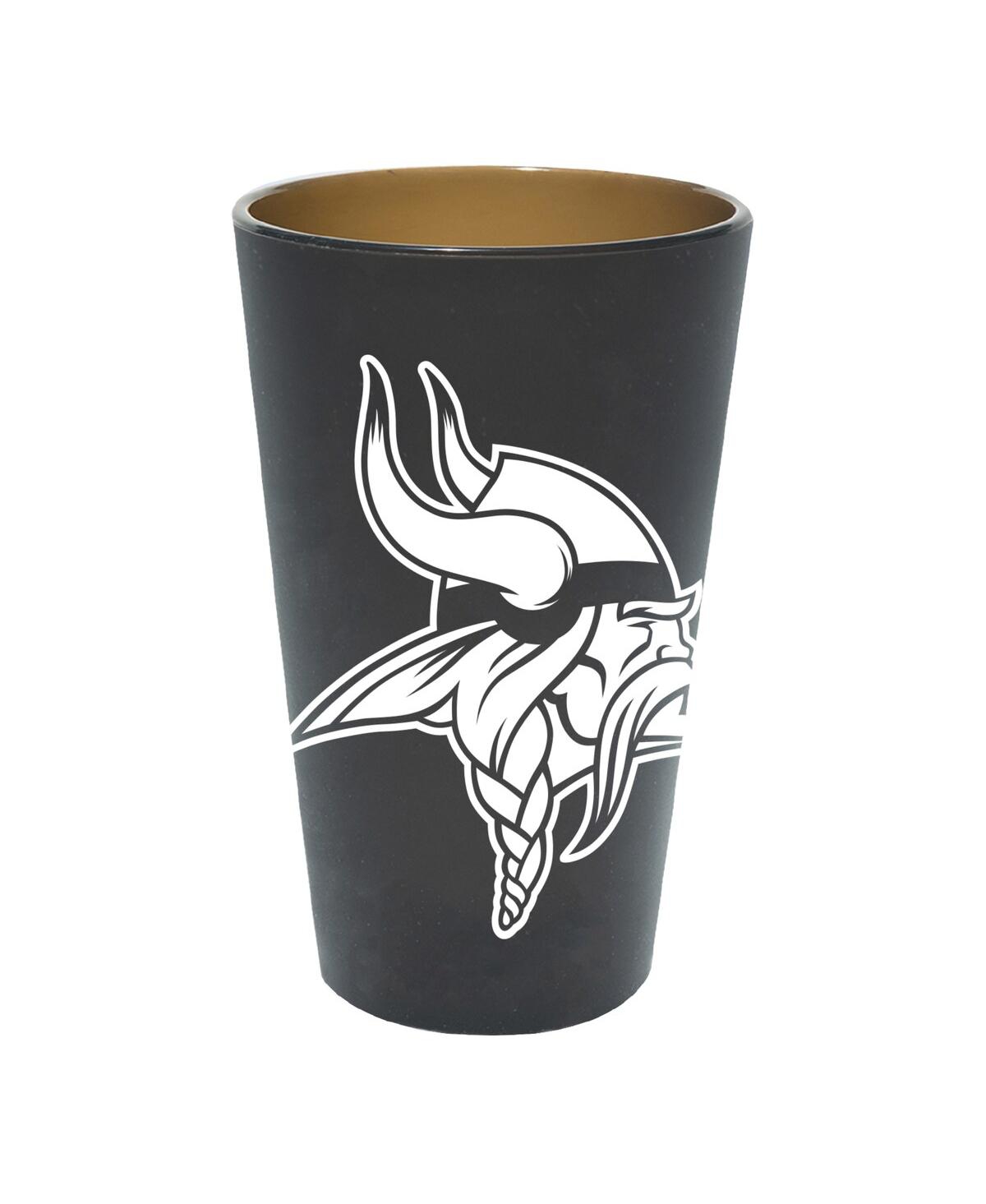 Wincraft Minnesota Vikings 16oz. Team Color Silicone Pint Glass In No Color