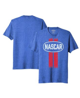 E2 Apparel Men's Heather Royal NASCAR Racing Stripe T-Shirt - Macy's