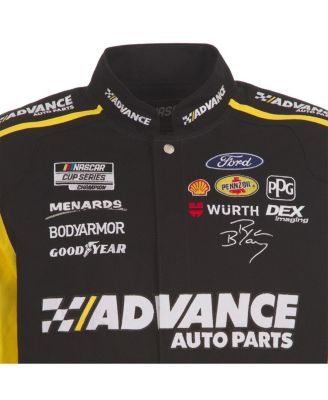 JH Design Men's Black/Yellow Ryan Blaney Advance Auto Parts Twill