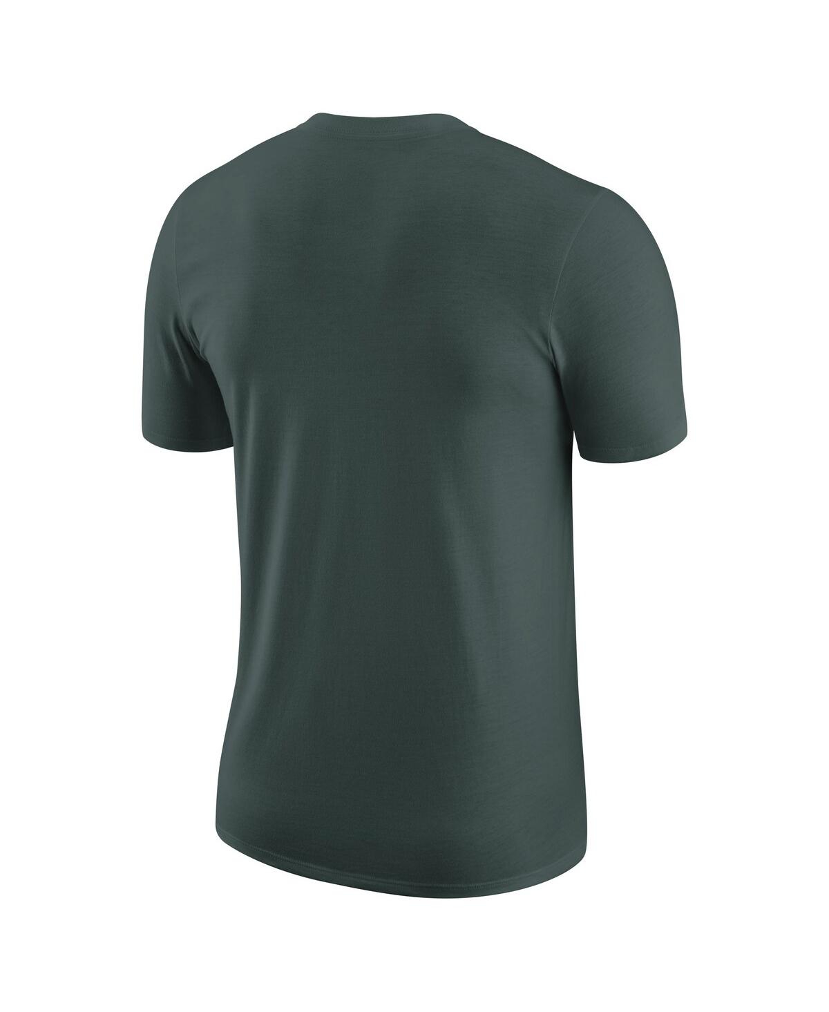 Nike Men'sMichigan State Spartans Campus Gametime T-Shirt - Green