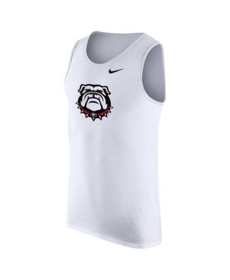Men's White Georgia Bulldogs Tank Top