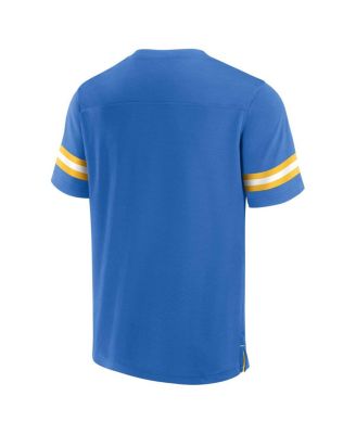 Men's Powder Blue Los Angeles Chargers Jersey Tackle V-Neck T-Shirt