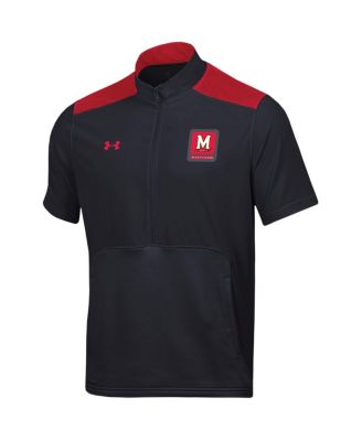 Men's Black Maryland Terrapins Motivate Half-Zip Jacket