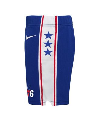 Toddler Royal Philadelphia 76ers Icon Replica Shorts