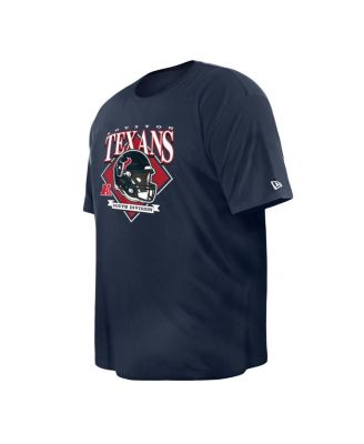 Men's Navy Houston Texans Big Tall Helmet T-Shirt