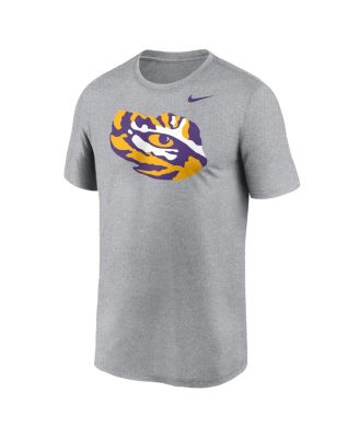 Men's Heather Gray LSU Tigers Primetime Legend Alternate Logo T-Shirt