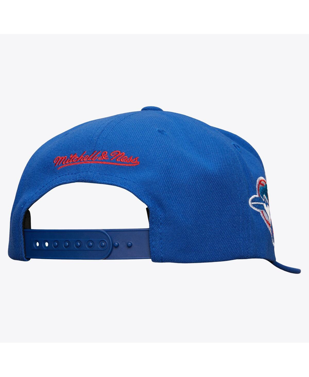 Mitchell & Ness Men's Royal Toronto Blue Jays Team Tagged Snapback Hat In Royal