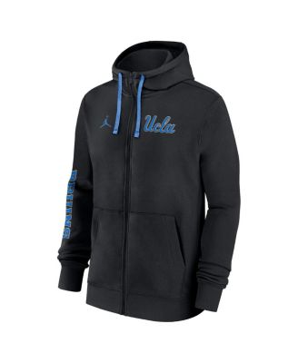 Jordan Men's Black UCLA Bruins 2024 Sideline Full-Zip Hoodie - Macy's