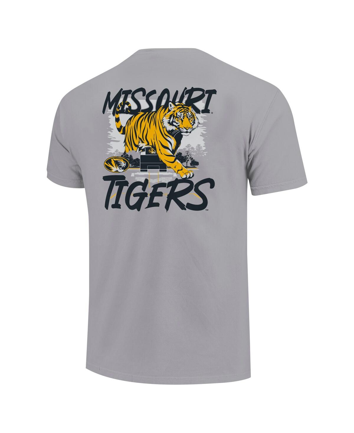 Image One Big Boys and GirlsMissouri Tigers Hyperlocal Comfort Colors T-Shirt - Gray