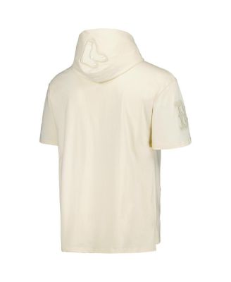 Men's Cream Boston Red Sox Neutral Hoodie T-Shirt