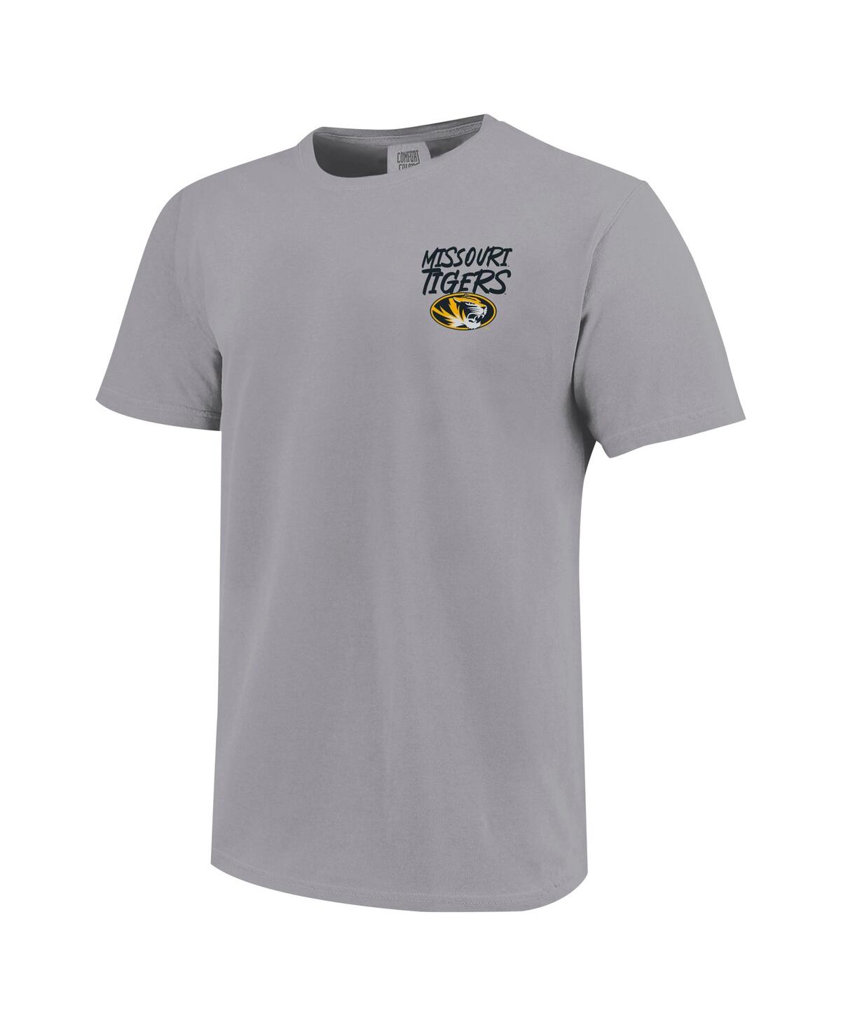 Image One Big Boys and GirlsMissouri Tigers Hyperlocal Comfort Colors T-Shirt - Gray