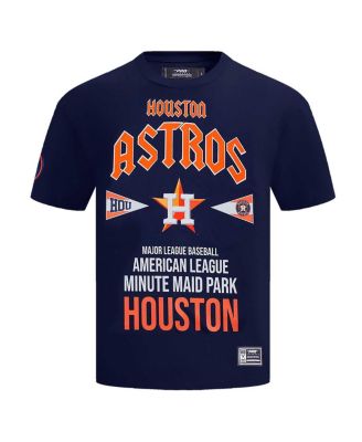 Men's Navy Houston Astros Oversized City Tour T-Shirt