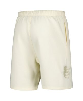Men's Cream Baltimore Orioles Neutral Fleece Shorts