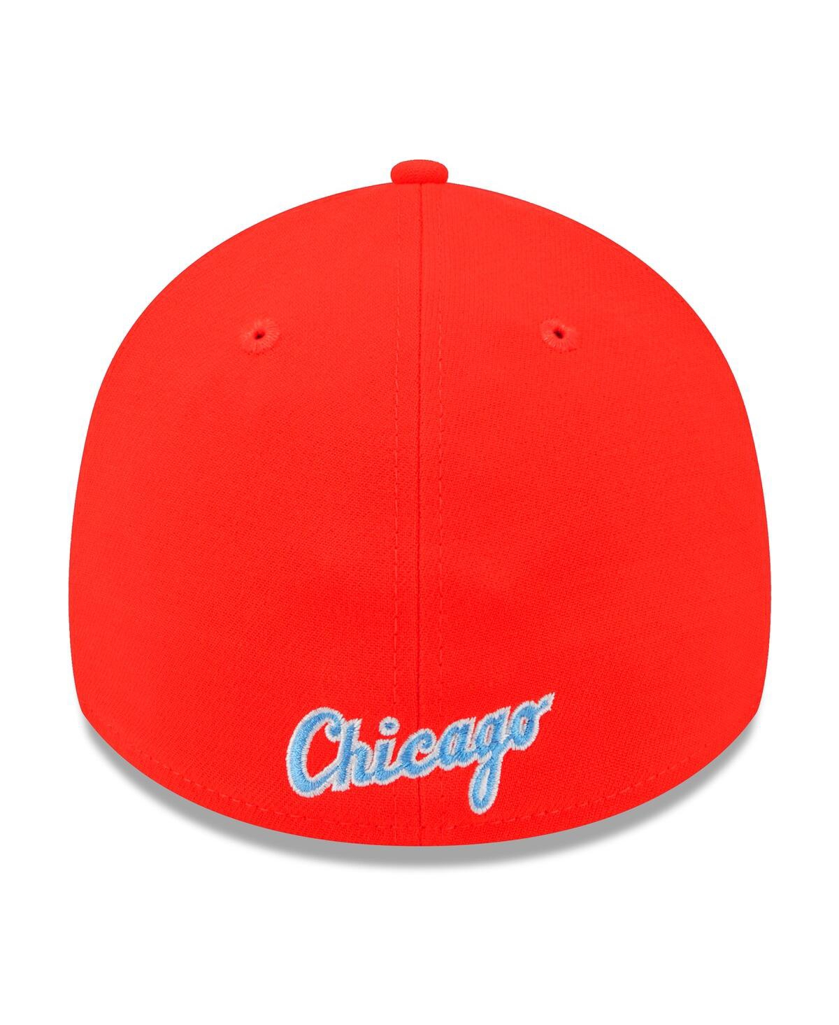 New Era Men'sCoral Chicago White Sox 2024 Mlb All-Star Game 39THIRTY Flex Hat - Tan, Coral