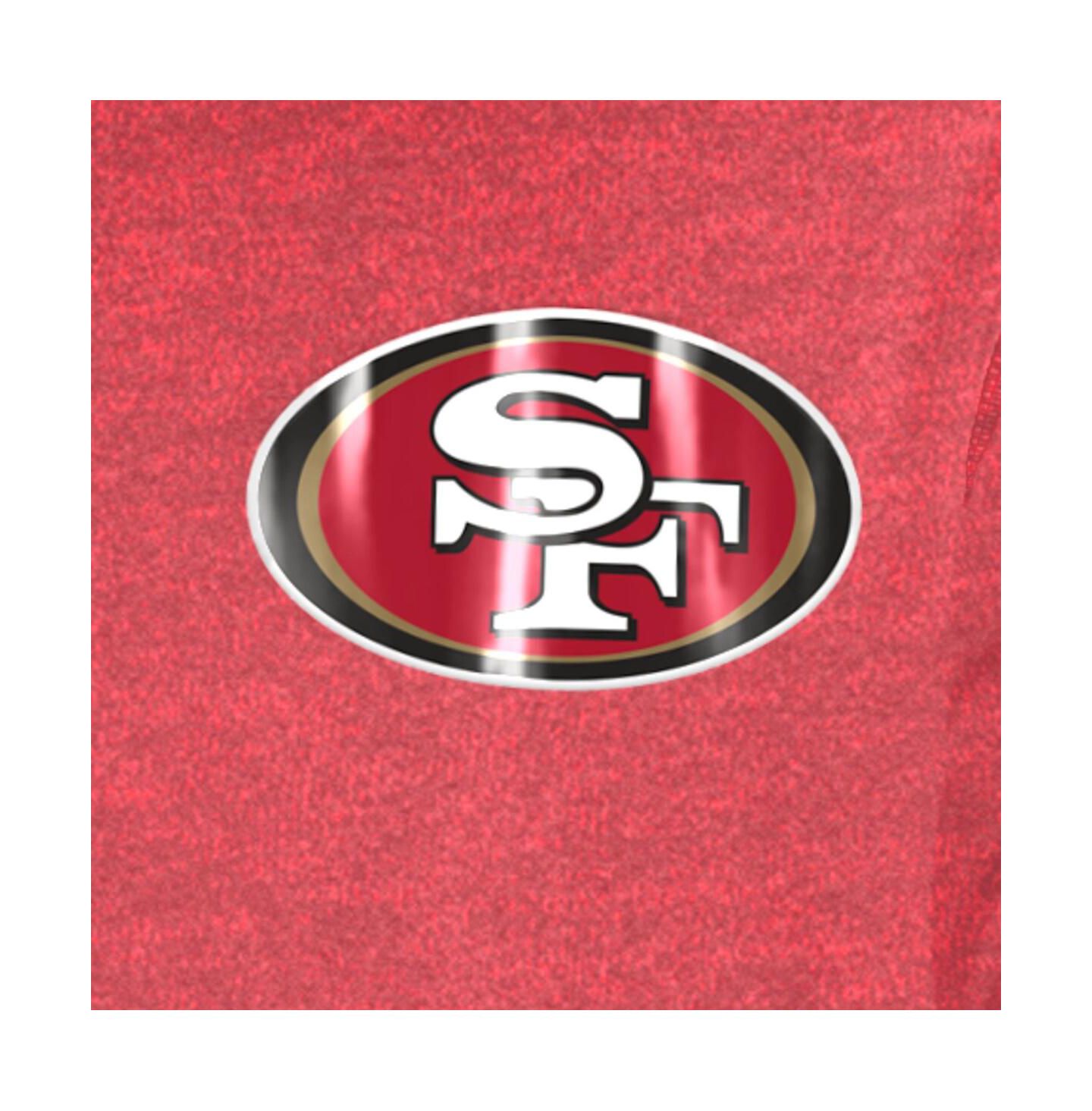 Мужская футболка New Era Scarlet San Francisco 49ers 2024 NFL Training Camp — фото 2