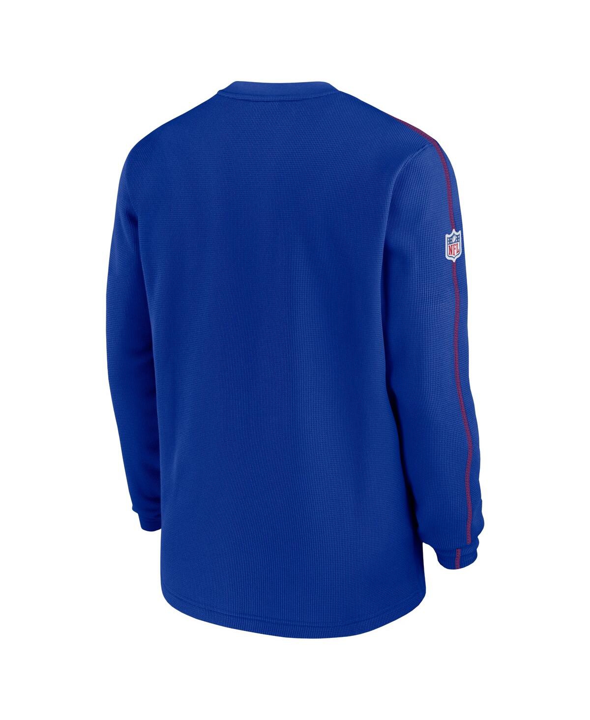 Nike Men'sNew York Giants Alternate Logo Coach Long Sleeve Top - Royal