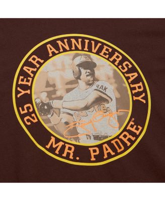 Men's Tony Gwynn Brown San Diego Padres Legends Photo Real T-Shirt
