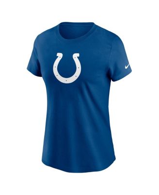 Women's Royal Indianapolis Colts Primary Logo T-Shirt