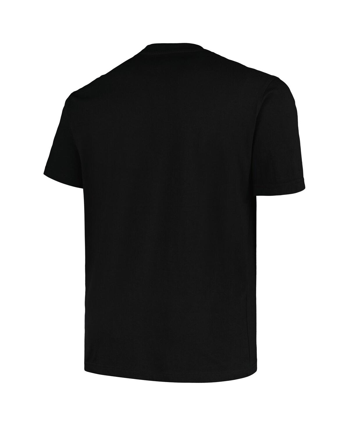 Profile Men's Black Indiana Hoosiers Big Tall Pop T-shirt In Black