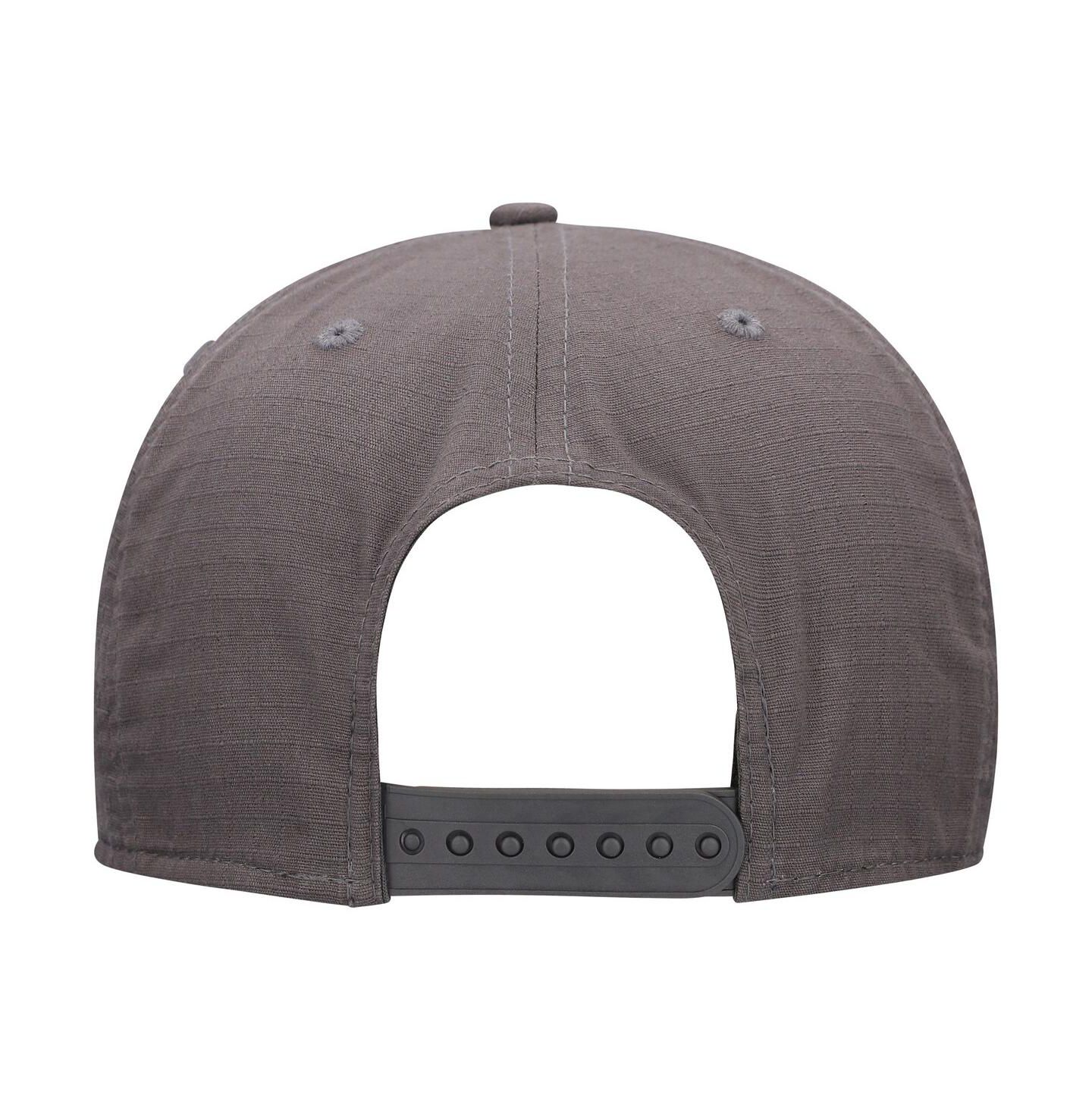 Мужская кепка New Era Charcoal Florida State Seminoles Team Elevated 9SEVENTY Adjustable Hat — фото 2