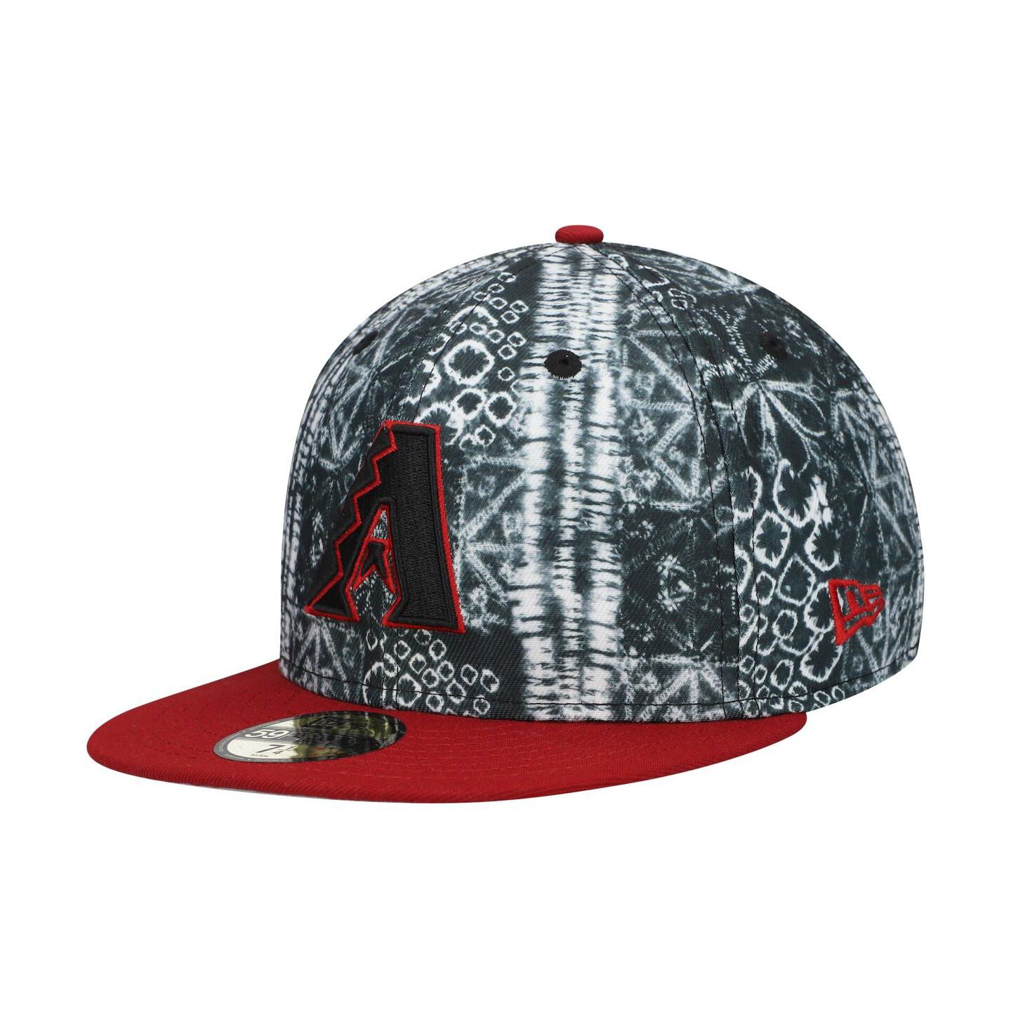 Мужская кепка New Era Black Arizona Diamondbacks Sands 59FIFTY Fitted Hat — фото 1