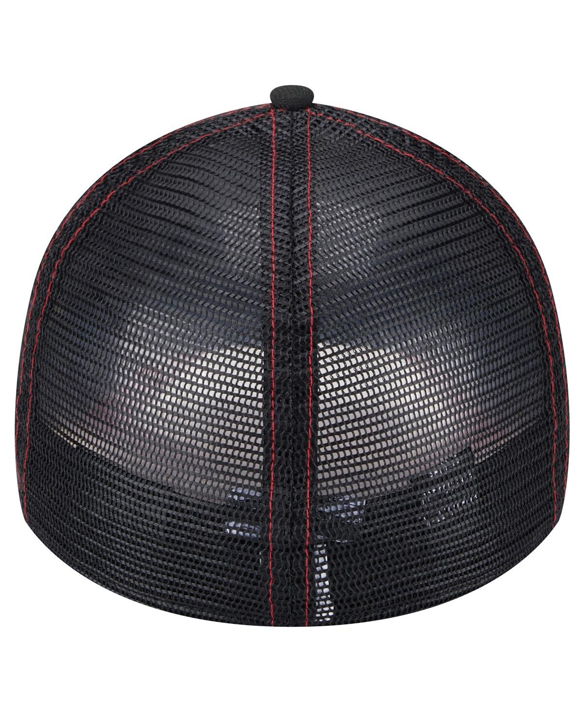 New Era Men'sBubba Wallace Driver 39THIRTY Trucker Fitted Hat - Black