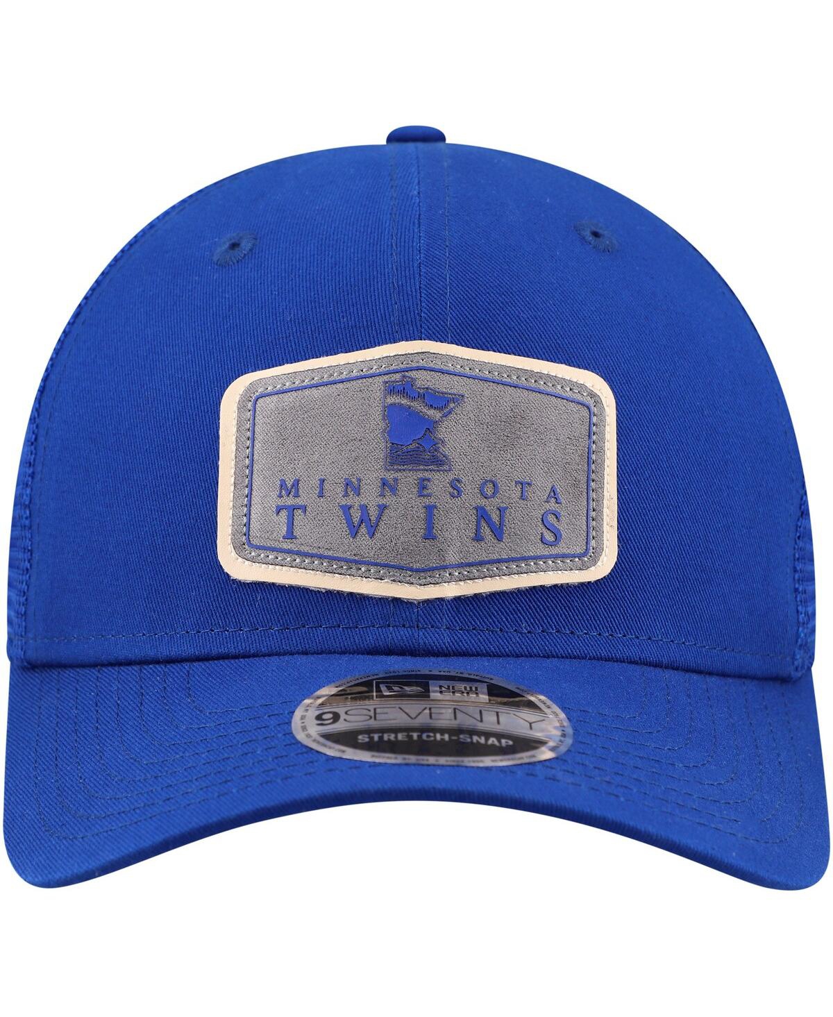 New Era Men'sMinnesota Twins Labeled 9SEVENTY Hat - Blue