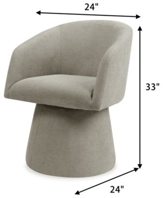 Korder 2-Pc. Arm Swivel Chair Set, Created for Macy's
