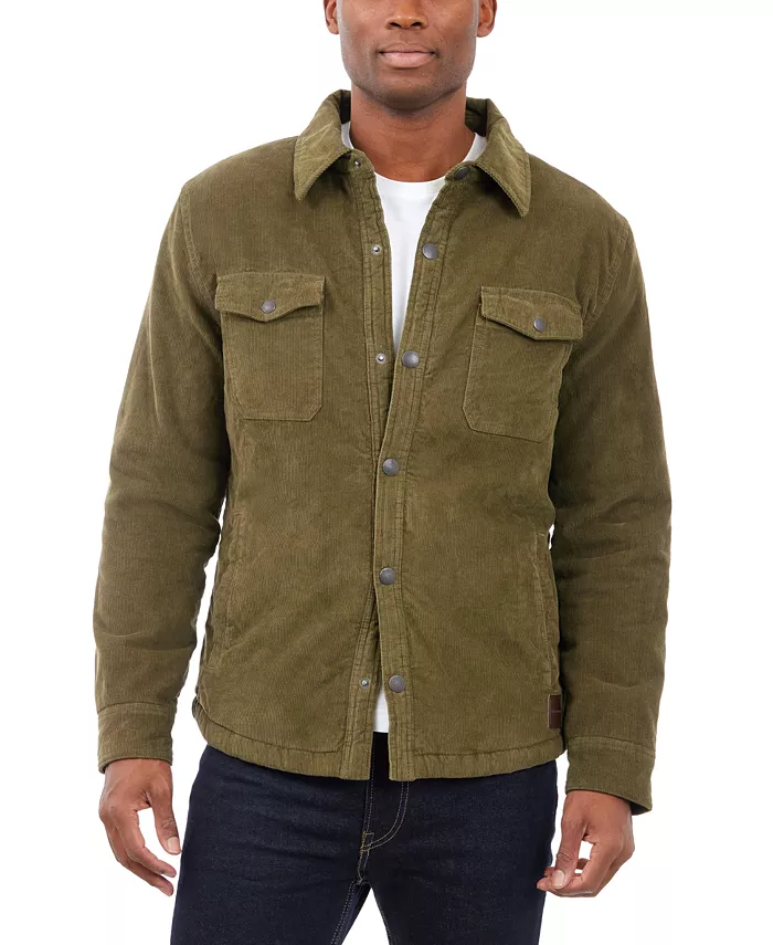 Men's Corduroy Shirt Jacket - thumbnail 7