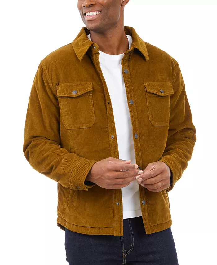 Men's Corduroy Shirt Jacket - thumbnail 3