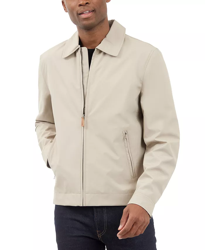 Men's Hipster Stretch Water-Resistant Full-Zip Jacket - thumbnail 4