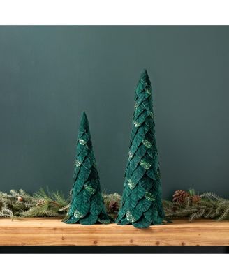 Elegant Holiday Trees for Festive Home Decor (Set of 2)
