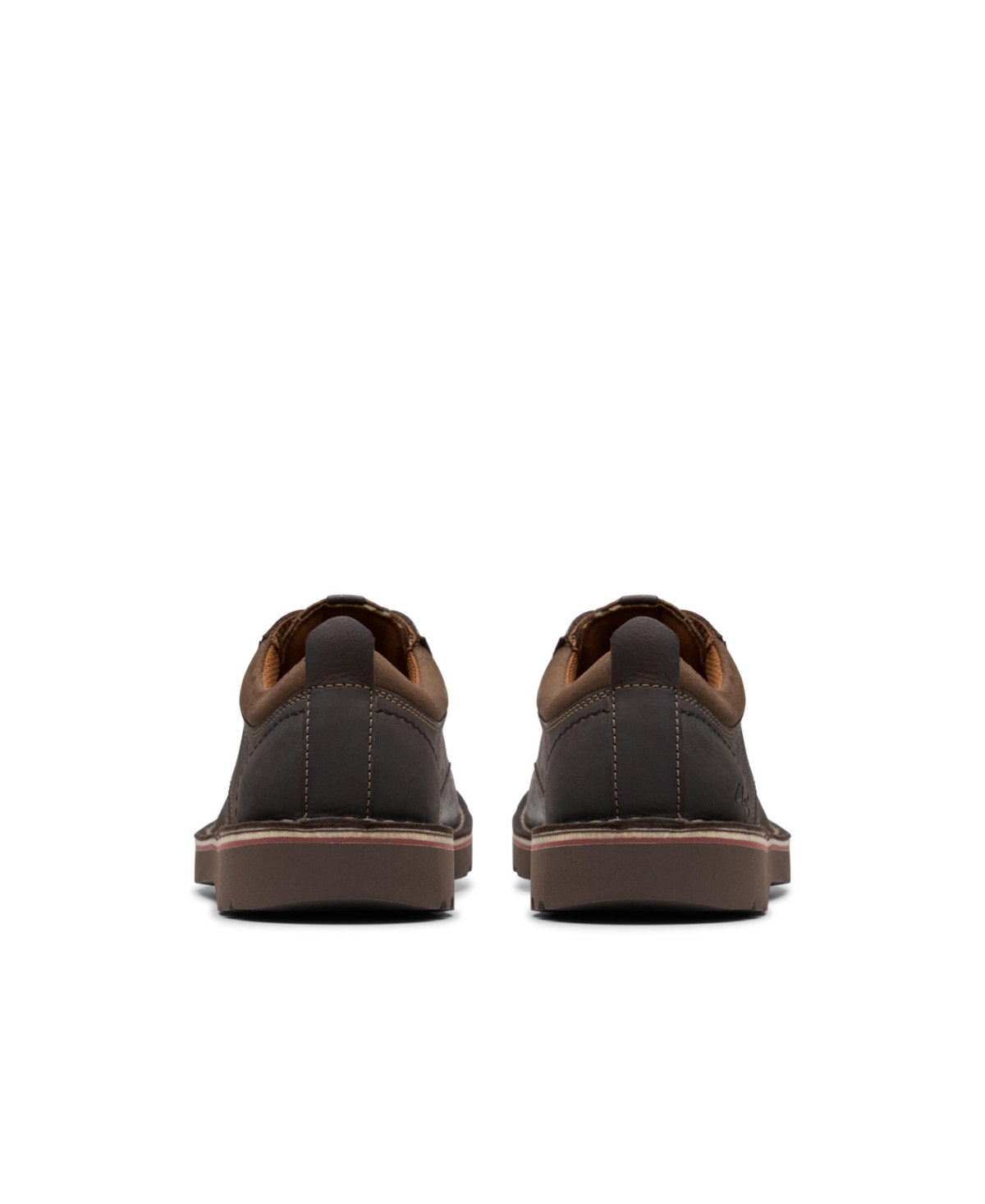 Clarks Collection Men's Eastridge Low Shoes In Dark Brown Leather