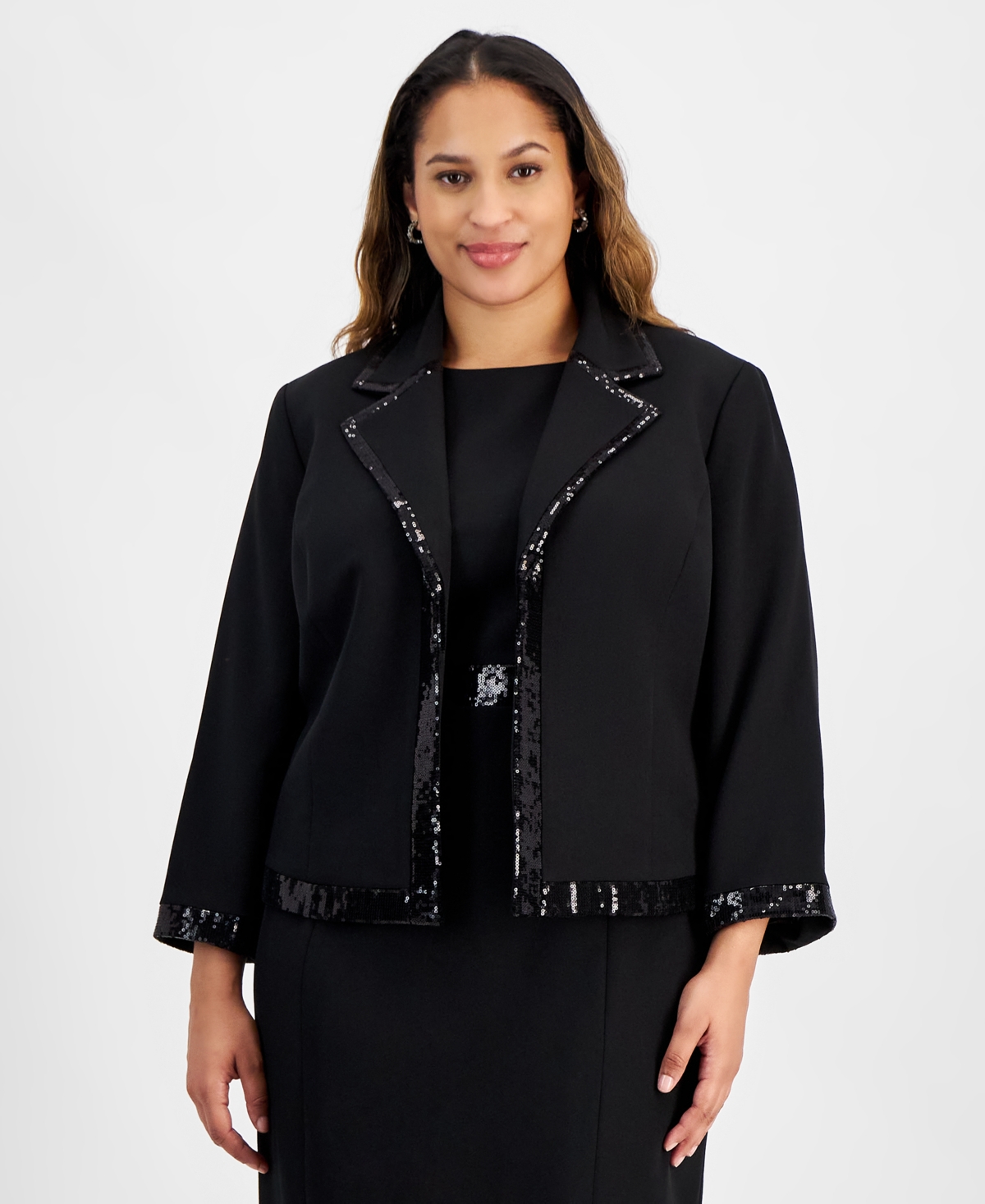 Kasper plus size jackets sales