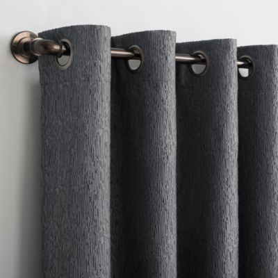 Noir Dimensional Thermal Extreme 100% Blackout Grommet Curtain Panel