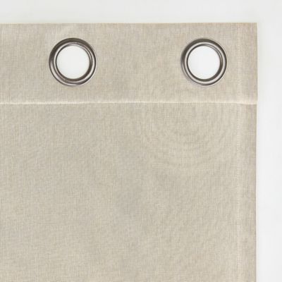 Tresello Tonal Texture Draft Shield Fleece Insulated 100% Blackout Grommet Curtain Panel
