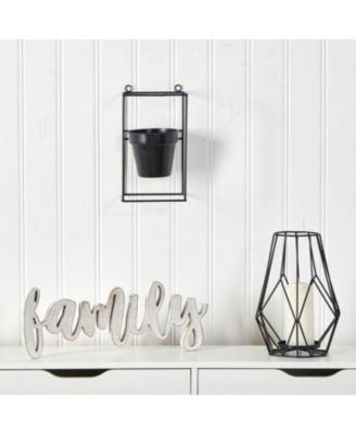 11" Decorative Wall Planter