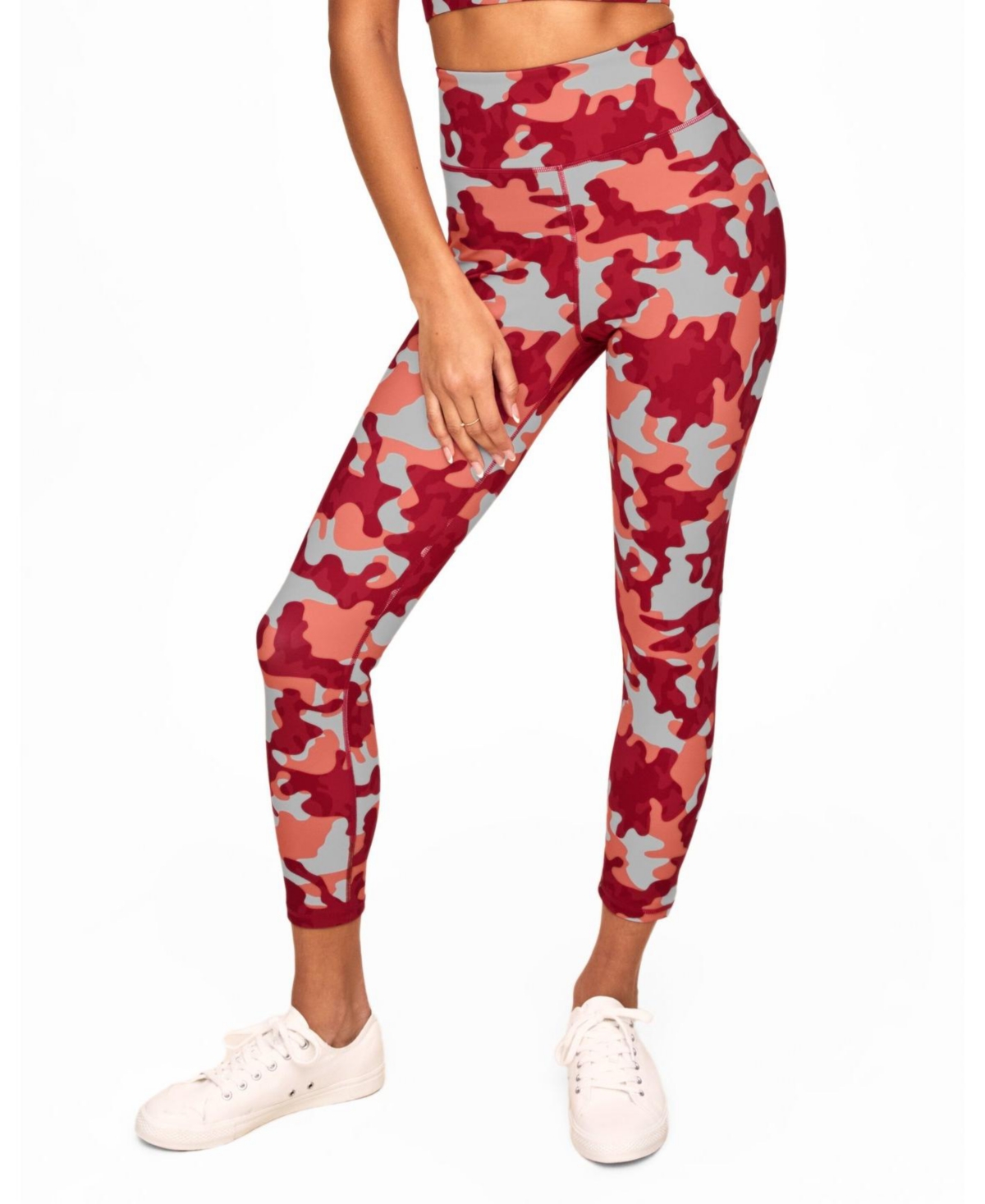 Women's Cora Super-Soft Printed 7/8 Legging - Novelty pink