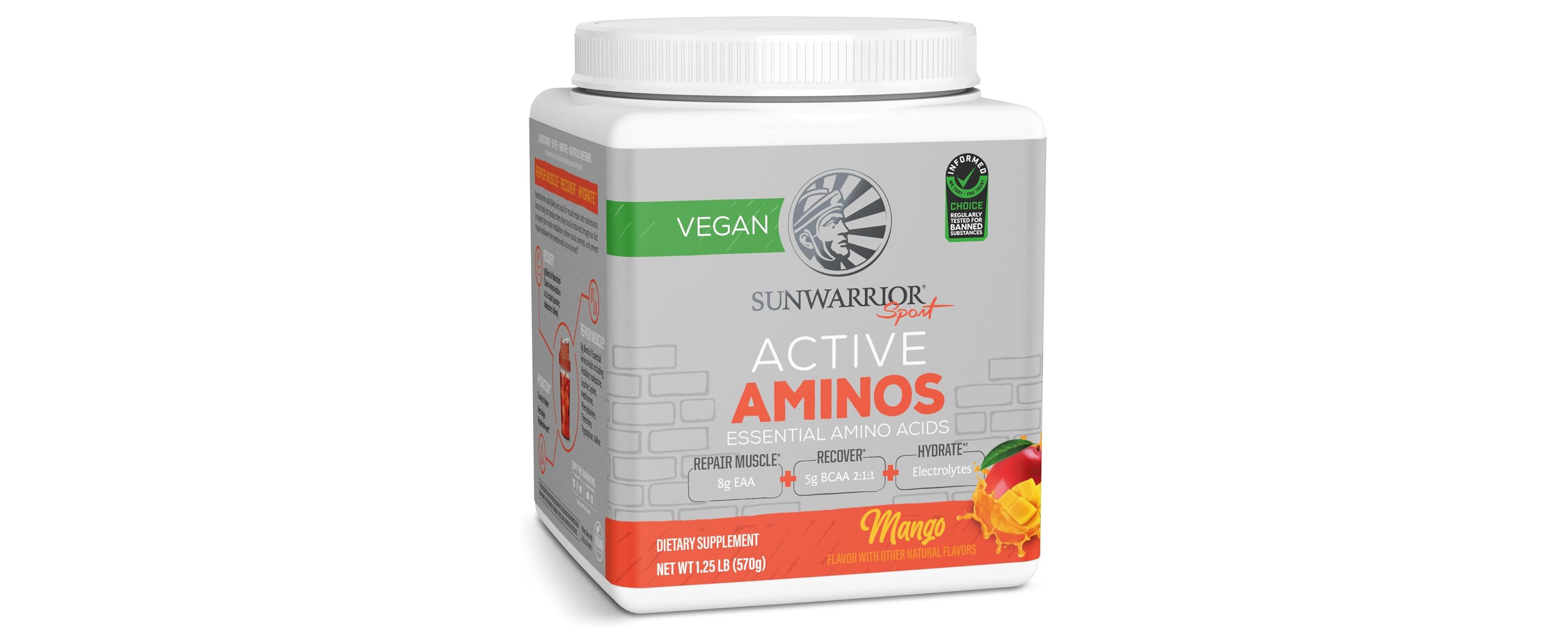 Sunwarrior Active Aminos, Mango, 570gm