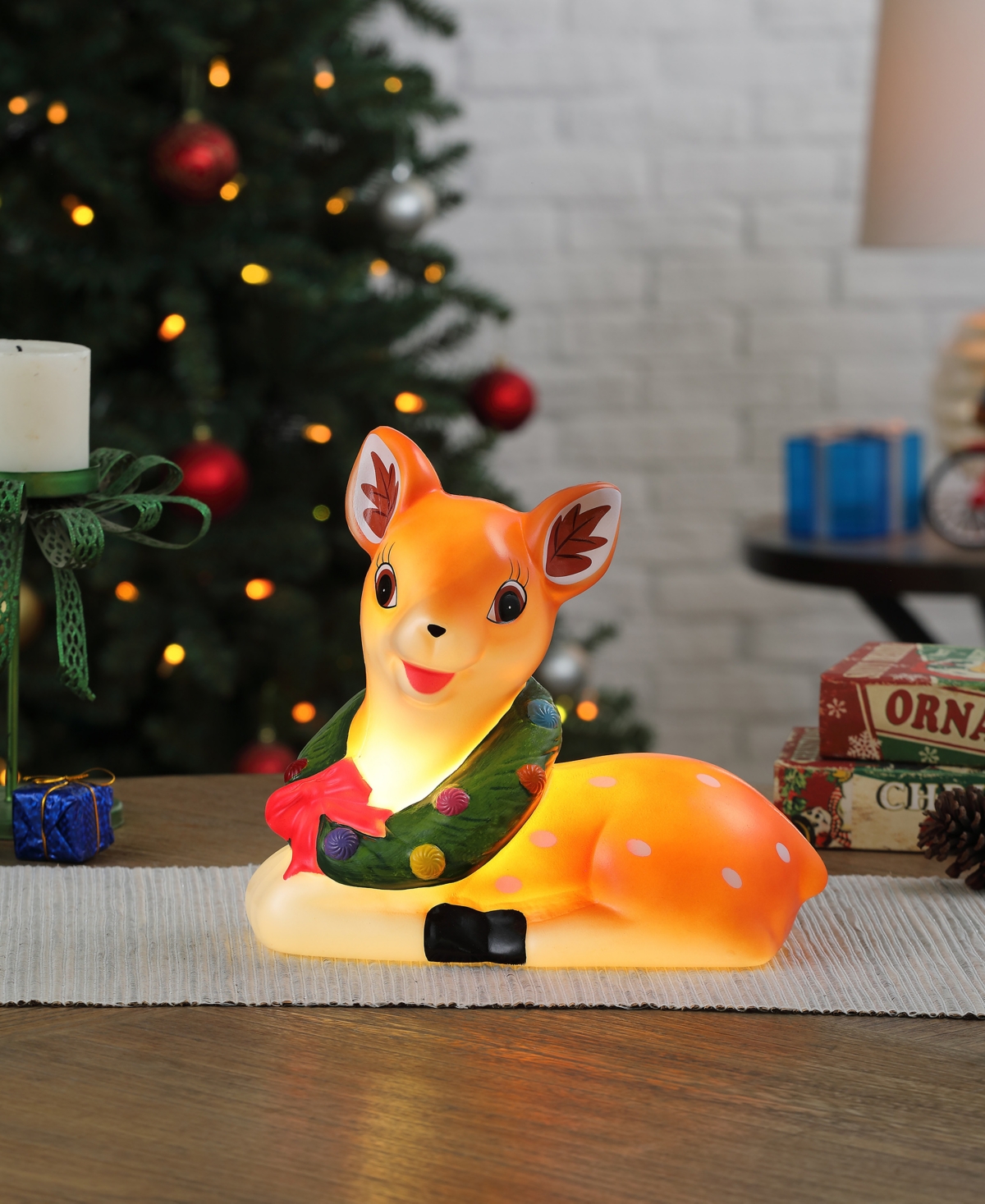 Mr. Christmas Nostalgic Blow Mold Figure In Multi